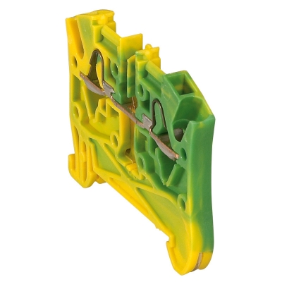 Veerklem metalen voet 2 gel.- 1 ing/1 ui