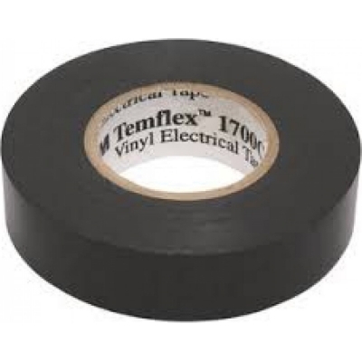 Temflex 1500 tape 19mmx20m zwart