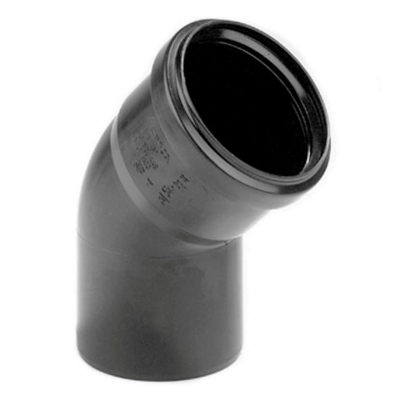 PPC bocht 45° 50mm M/V
