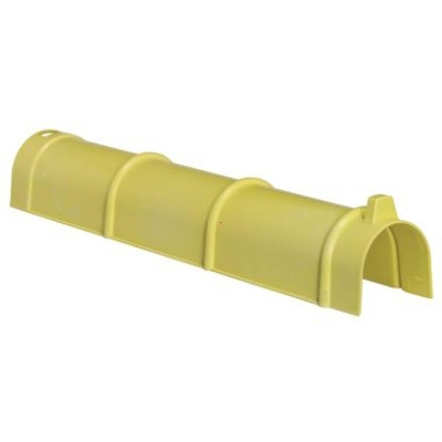 Kabelafdekpan 61x80x340 geel