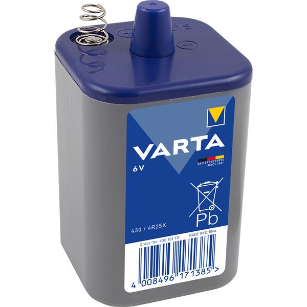 Blokbatterij 4R25X - 6V 9Ah ZnCl