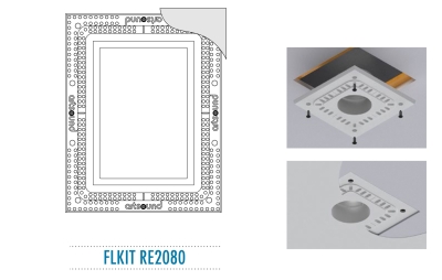 FLKIT RE2080, Flush mount kit voor RE208 | Elektro Store
