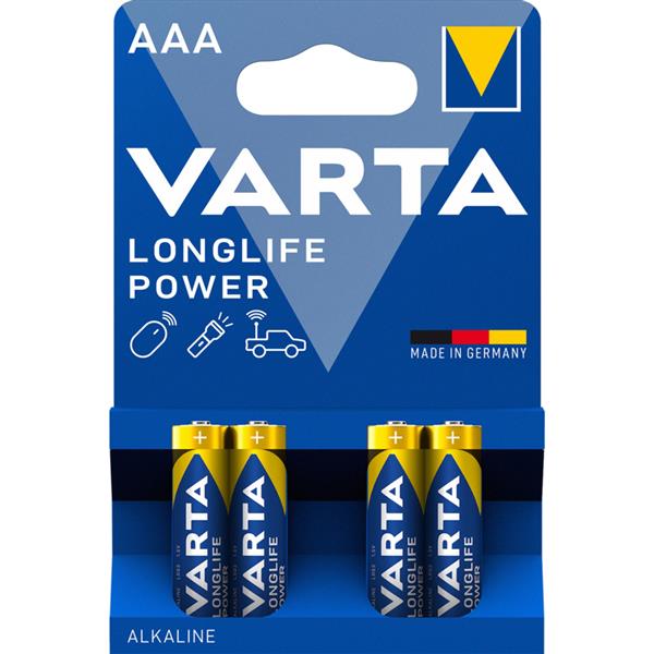 Batterij LONGLIFE POWER AAA 1,5V LR3 (4)