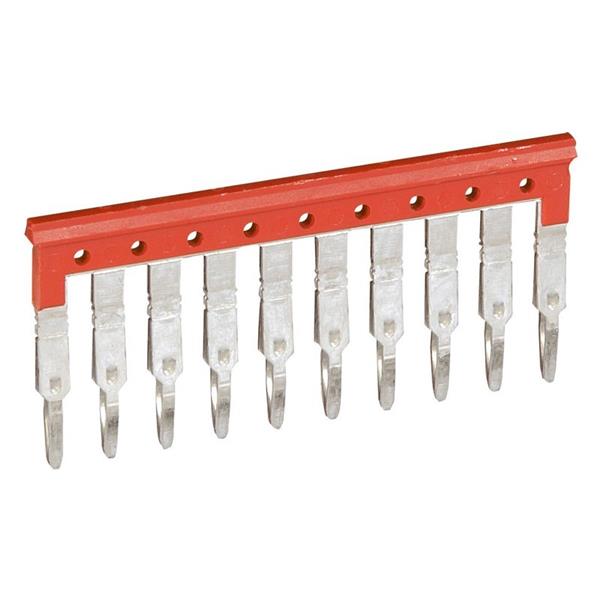 Autom.verbindingsrail 10 klem. spoed 6 m