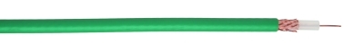 COAX 75 OHM PVC GROEN 6MM KX6